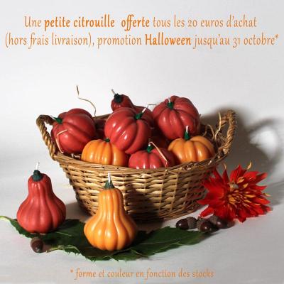 bougies citrouilles